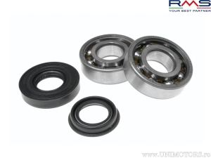 Ensemble de roulements et joints de vilebrequin - Minarelli / Yamaha 50cc 2 temps - (RMS)