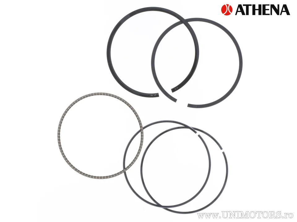 Ensemble de segments de piston - (75,00mm) - KTM EXC 250 Racing ('01-'05) - Athena - pas de photo!!!
