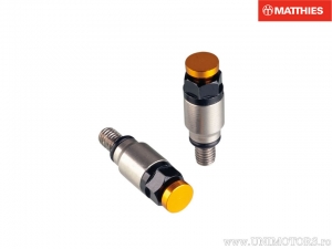 Ensemble de Soupape de Ventilation Télescopique Or M4 - JM