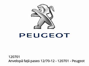 ENV HUT PASEO 12/70-12 - 120701 - Peugeot