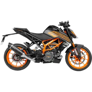 Escapamento Slip-On Carbono LV One Evo - KTM DUKE 125 ABS ('21-'23) / DUKE 390 ABS ('21-'23) - Leo Vince