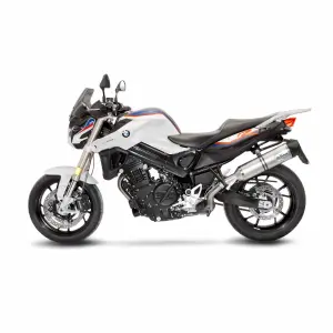 Escapamento Slip-On de Aço Inoxidável LV One Evo - BMW F 800 GT ABS (2017-2020) / F 800 R ABS (2017-2020) - Leo Vince