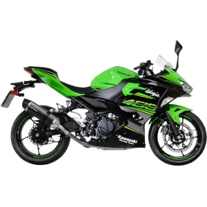 Escapamento Slip-On de Carbono LV One Evo - KAWASAKI NINJA 500 ABS ('24-'25) / Z 500 SE ABS ('24-'25) - Leo Vince