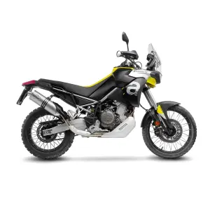 Escapamento Slip-On em Aço Inoxidável LV One Evo - APRILIA TUAREG 660 ABS ('22-'24) - Leo Vince