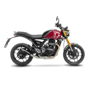 Escapamento Slip-On GP One - TRIUMPH SCRAMBLER 400 X ABS ('24-'26) / SPEED 400 ABS ('24-'26) - Leo Vince