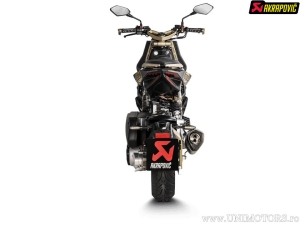 Escapamento Slip-On Line - ITALJET DRAGSTER 125 ABS ('20-'25) / DRAGSTER 200 ABS ('20-'25) (E-Mark) - Akrapovič