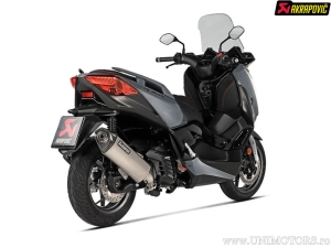 Escapamento Slip-On Line - YAMAHA XMAX 125 ABS X-Max Tech Max ('21-'22) / XMAX 125 X-Max (2023-2024) (E-Mark) - Akrapovič