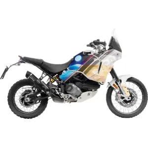 Escapamento Slip-on LV One Evo Black Edition - DUCATI DESERT X 950 ABS ('22-'24) / DESERT X 950 ABS Rally ('24) - Leo Vince