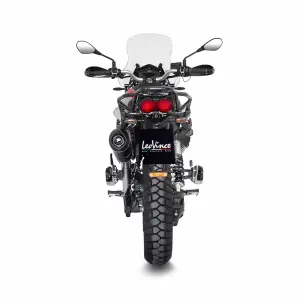 Escapamento Slip-on LV One Evo Black Edition - MOTO GUZZI V85 850 TT ('18-'25) / V85 850 TT Centenario ('21-'22) - Leo Vince