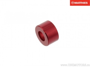 Espaceur de Vis en Aluminium Rouge Pro Bolt M5 5.00 x 10.50 x 6.00 mm