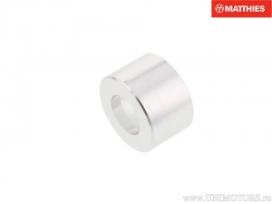 Espaciador de Tornillo de Aluminio Plateado Pro Bolt M8 8.00 x 16.00 x 10.00 mm