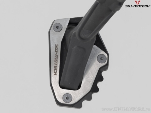 Estensione base cavalletto laterale - alluminio/inox - colore: nero/argento - modelli Ducati - SW-Motech