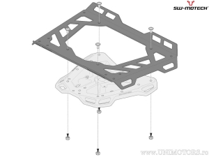 Estensione portapacchi per ADVENTURE-RACK 45x43 cm - materiale: alluminio - colore: nero - SW-Motech