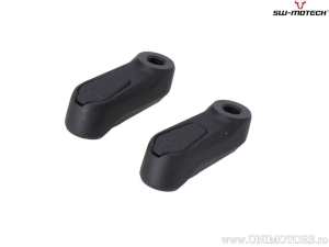 Estensione specchio 40mm set - alluminio - colore: nero - per specchio carenatura - Yamaha / KTM / Ducati - SW-Motech