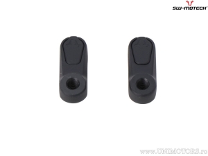 Estensione specchio 40mm set - alluminio - colore: nero - per specchio carenatura - Yamaha / KTM / Ducati - SW-Motech