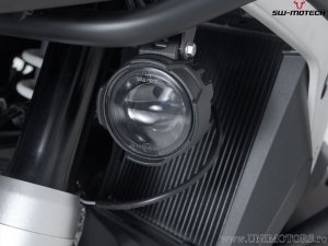 EVO High Beam Headlight Set with Mounting Brackets - color: black - BMW R 1300 GS ('23-) - SW-Motech