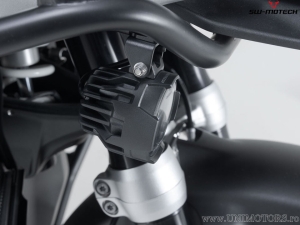 EVO High Beam Headlight Set with Mounting Brackets - color: black - BMW R 1300 GS ('23-) - SW-Motech
