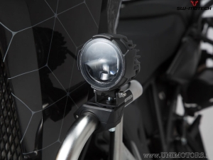 EVO high beam light with clamp mounting set - colour: black - for crashbar 22/25.4/26/27/28 mm - SW-Motech