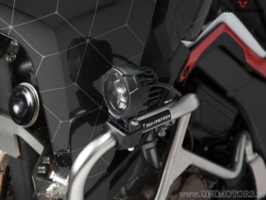 EVO high beam light with clamp mounting set - colour: black - for crashbar 22/25.4/26/27/28 mm - SW-Motech