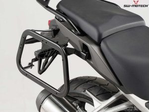 EVO Side Case Carrier Set, black color - Honda VFR800X Crossrunner ('15-) - SW-Motech