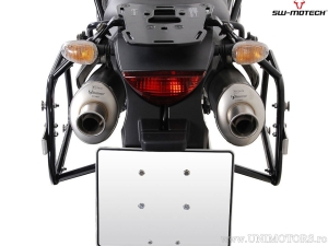 EVO Side Case Carrier Set black color - KTM LC8 950 / 990 Adventure - SW-Motech