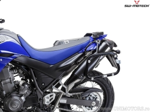 EVO Side Case Carrier Set black color - Yamaha XT 660 R ('04-'09) - SW-Motech