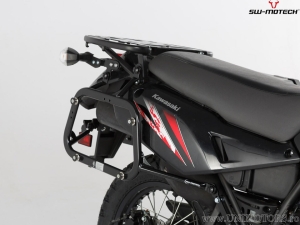 EVO Side Case Carrier Set Black - Kawasaki KLR650 ('08-'18) - SW-Motech