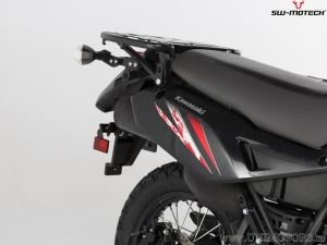 EVO Side Case Carrier Set Black - Kawasaki KLR650 ('08-'18) - SW-Motech