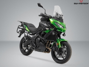 EVO Side Case Carrier Set black - Kawasaki Versys 650 ('14-) - SW-Motech
