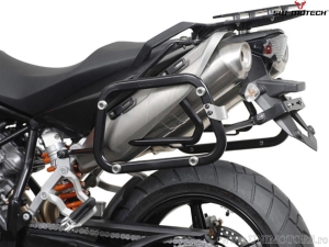 EVO Side Case Carrier Set Black - KTM 990 SM / SM-T / SM-R / 950 SM - SW-Motech