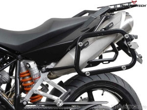 EVO Side Case Carrier Set Black - KTM 990 SM / SM-T / SM-R / 950 SM - SW-Motech