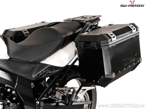 EVO Side Case Carrier Set black - Suzuki DL 650 ('11-'16) - SW-Motech