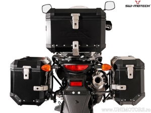 EVO Side Case Carrier Set black - Suzuki DL 650 ('11-'16) - SW-Motech