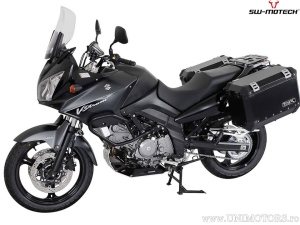 EVO Side Case Carrier Set Black - Suzuki DL 650 V-Strom ('04-'10) - SW-Motech
