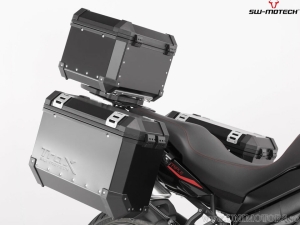 EVO Side Case Carrier Set black - Triumph Tiger 1050 Sport ('13-) - SW-Motech
