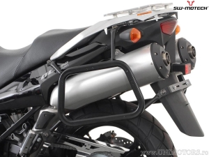 EVO Sidecase Carrier Set black - Suzuki DL 1000 V-Strom / Kawasaki KLV1000 - SW-Motech