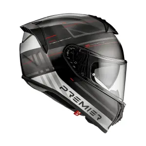 Evolutie Helm - Grijs, Wit, Zwart - Volwassene - M - 010116395