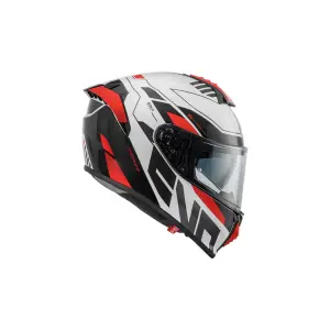 Evoluzione PR Helm - Rood, Wit, Zwart - Volwassene - M - 010118267