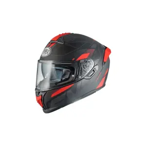 Evoluzione PR Helm - Rot, Schwarz - Erwachsene - 2XL - 010118258