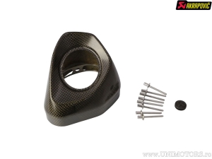 Exhaust cap - model: EC173 - material: carbon fiber - Akrapovič