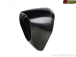 Exhaust Cap - Model: R6 TYPE 2 - Material: Carbon Fiber - Akrapovič
