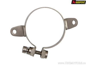 Exhaust pipe clamp - model: R54R - material: stainless steel - PIAGGIO MP3 - Akrapovič