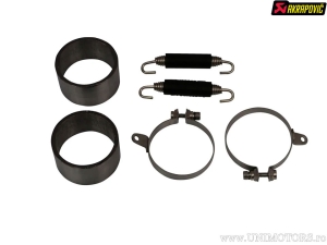 Exhaust pipe mounting kit - model: HF464 - material: stainless steel - Akrapovič