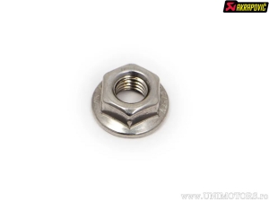 Exhaust pipe mounting nut - model: FN 12 - material: stainless steel - Akrapovič