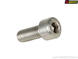 Exhaust pipe mounting screw - model: FB23 - material: stainless steel - Akrapovič