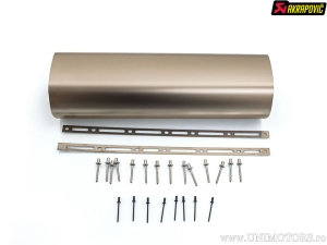 Exhaust Pipe Sleeve Replacement Kit - Model: APL350 - Material: Titanium - Akrapovič
