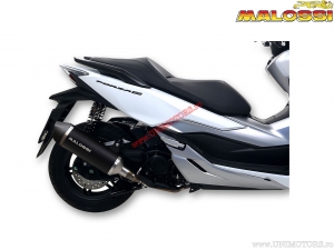 Exhaust system RX black (3218255) - Honda Forza ABS 300i H2O 4T E4 ('18-'20) - Malossi