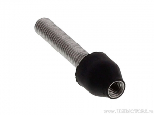 Extensão flexível de sinalização M8x40mm cor preta - Kellermann