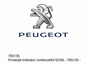 F Kraftstoffmesser-Schutz sc50l - 705135 - Peugeot