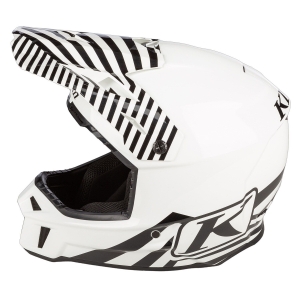 F3 Carbon Off-Road Helmet Illusion Black - White: Mărime - L